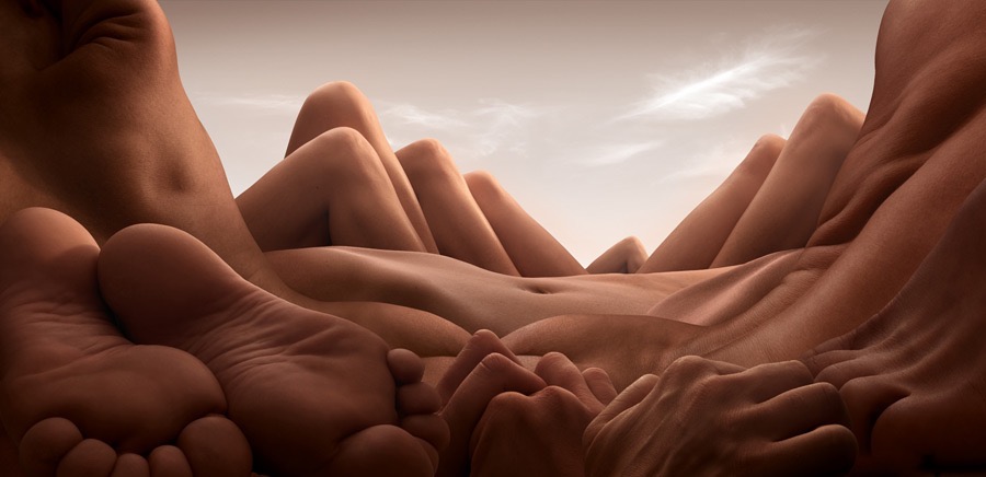 Body Landscapes © Carl Warner