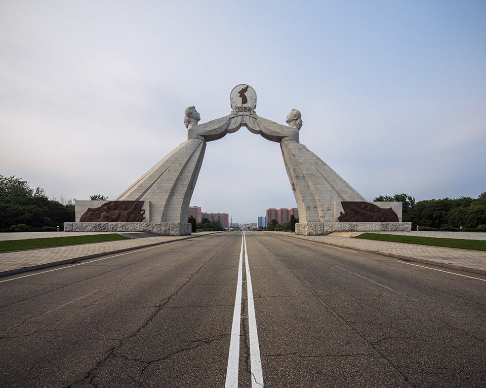 North Korea Vintage Architecture © Raphael Olivier