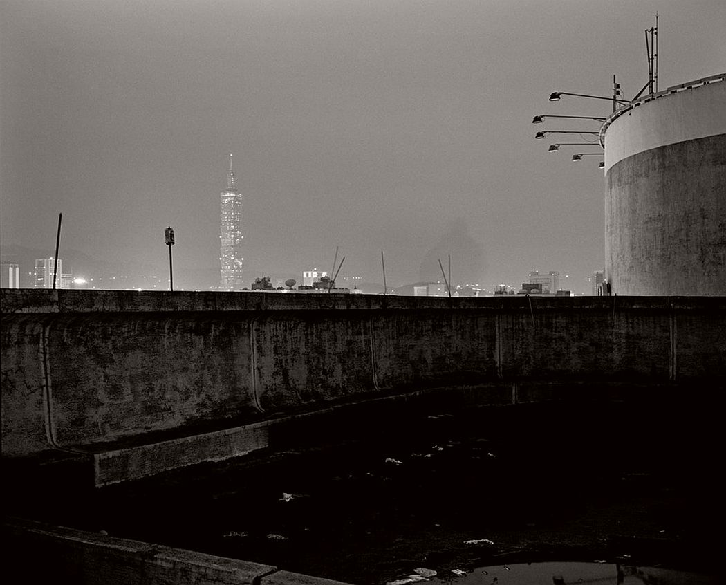TAIWAN. Taipei. 2008. Downtown Taipei with Taipei 101, world's tallest building in the background.